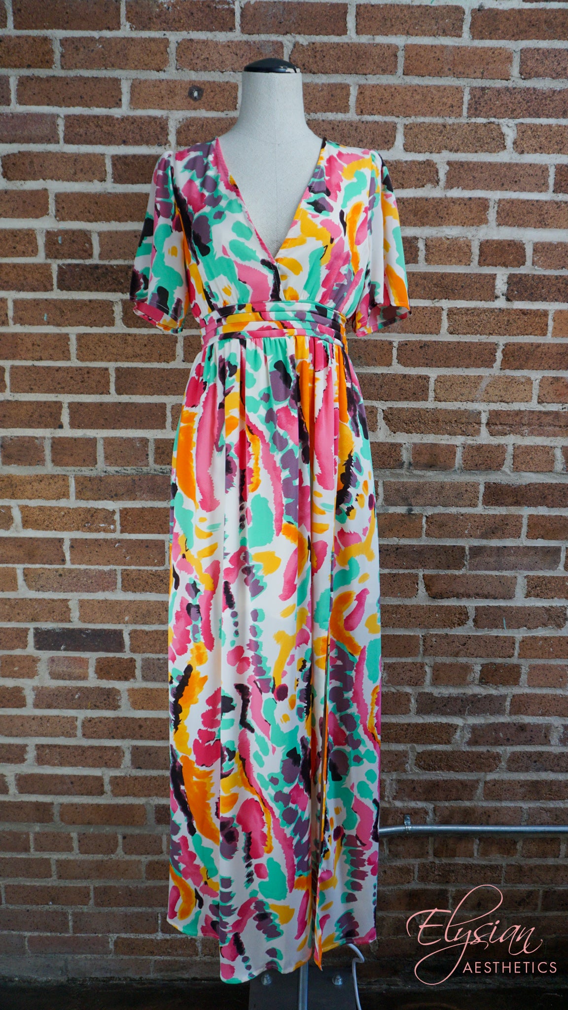 Tie-Dye Maxi Dress